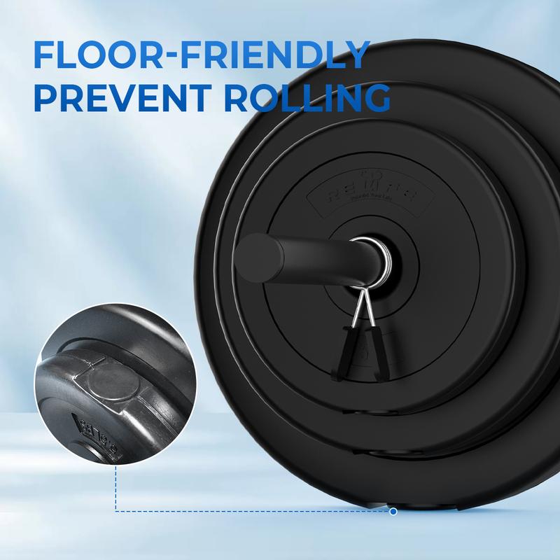 RELIFE REBUILD YOUR LIFE Adjustable Barbell Weight Set – Versatile Home Gym Solution