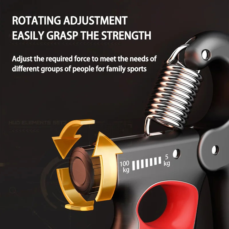 Adjustable Grip Strength Trainer | 5-60Kg / 5-100Kg