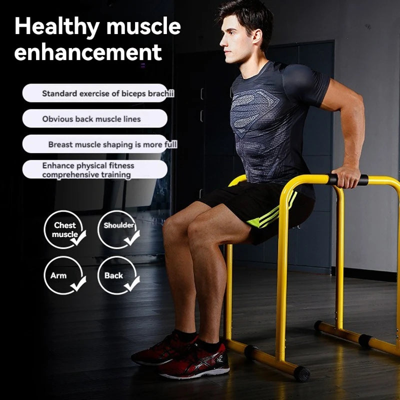 Basic Adjustable Indoor Parallel Bars – Versatile Home Fitness Equipment for Full-Body Training