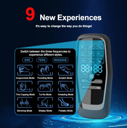 Physiotherapy EMS & TENS Machine – Muscle Stimulator & Digital Body Massager