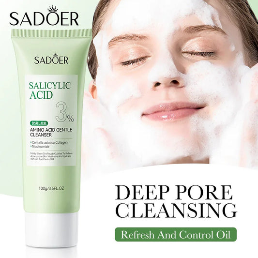 Salicylic Acid Facial Cleanser – Gentle Exfoliation & Hydration