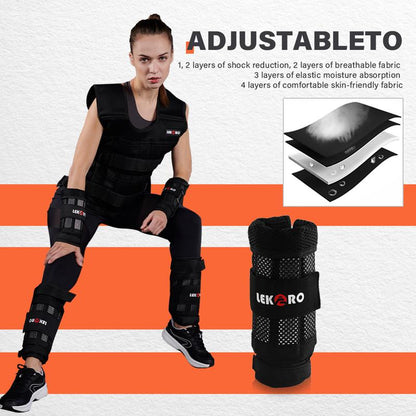 Adjustable Wrist & Ankle Weights – Versatile Fitness Resistance for Daily Training