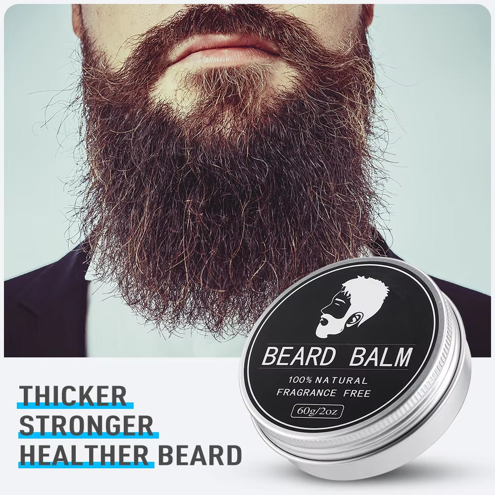 atural Beard Balm – Moisturizing Wax for Frizz Control & Beard Styling
