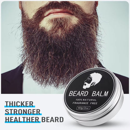 atural Beard Balm – Moisturizing Wax for Frizz Control & Beard Styling