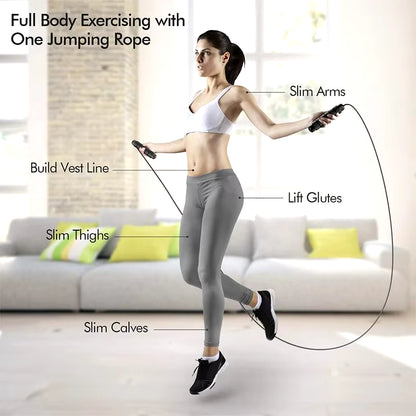 Adjustable Speed Jump Rope | Tangle-Free & Comfortable Grip