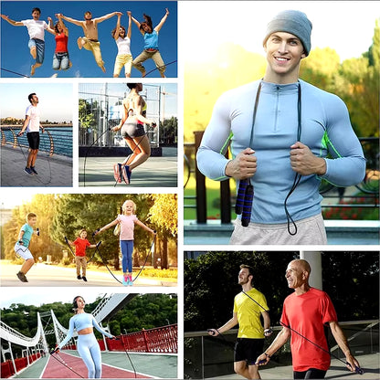 Adjustable Speed Jump Rope | Tangle-Free & Comfortable Grip