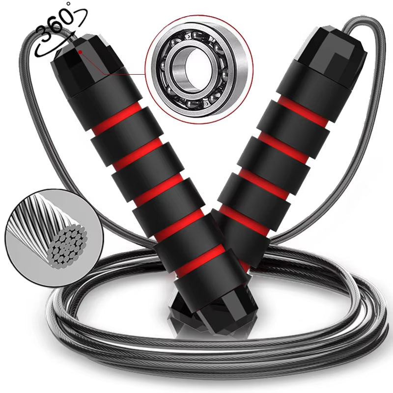 Adjustable Speed Jump Rope | Tangle-Free & Comfortable Grip