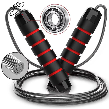 Adjustable Speed Jump Rope | Tangle-Free & Comfortable Grip
