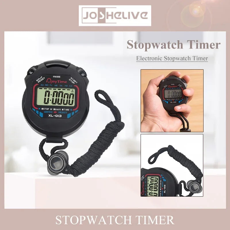 Waterproof Digital Sports Stopwatch – Precision Timing for Training