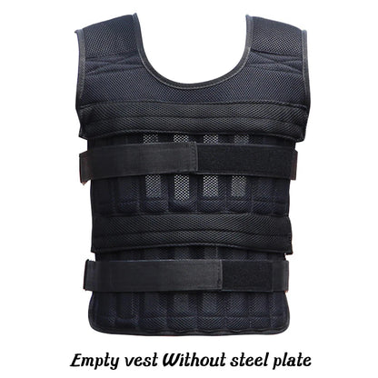 SUTEN Weighted Vest – Adjustable 20kg/50kg Training Gear for Strength & Endurance