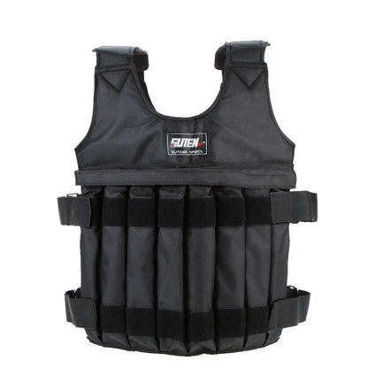 SUTEN Weighted Vest – Adjustable 20kg/50kg Training Gear for Strength & Endurance