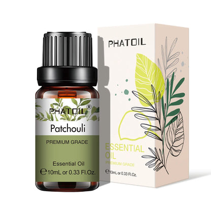 10ml Pure Essential Oils – Lavender, Jasmine & Vanilla for Aromatherapy, Skincare & DIY Use
