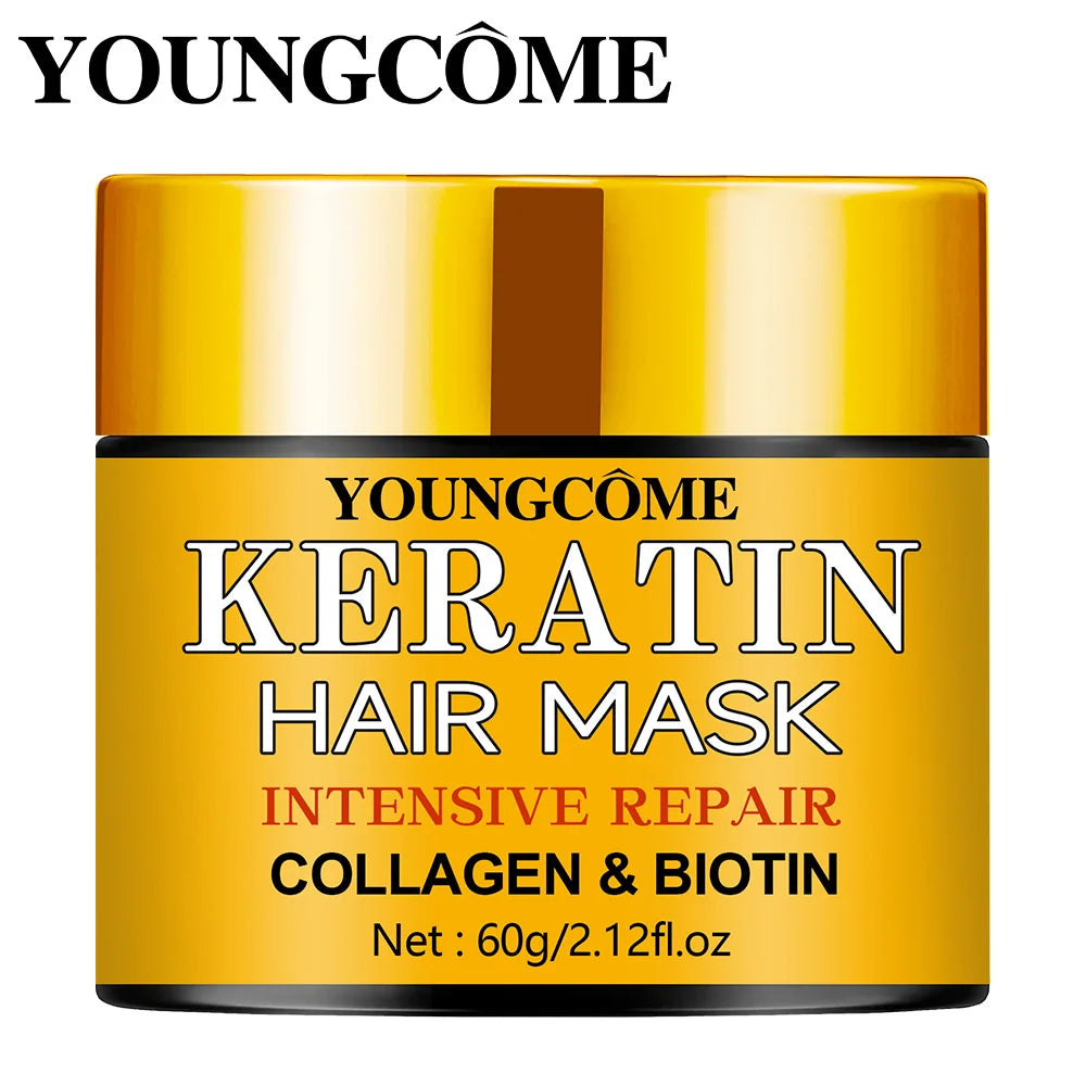 Hair Repair Mask – Deep Nourishment with Biotin, Collagen & Keratin for Dry, Damaged Hair