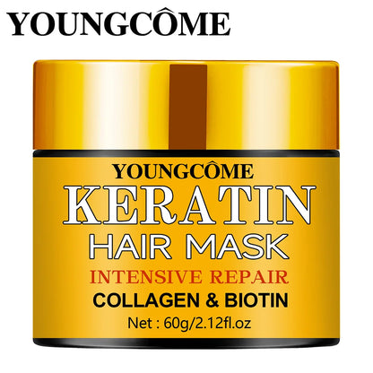 Hair Repair Mask – Deep Nourishment with Biotin, Collagen & Keratin for Dry, Damaged Hair