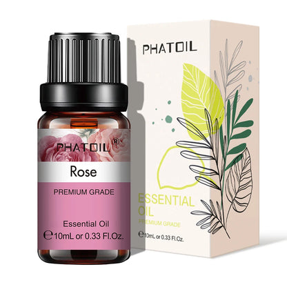 10ml Pure Essential Oils – Lavender, Jasmine & Vanilla for Aromatherapy, Skincare & DIY Use