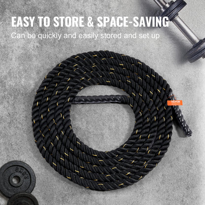 Battle Rope – Full-Body Strength & Conditioning Tool (1.5" x 30ft)
