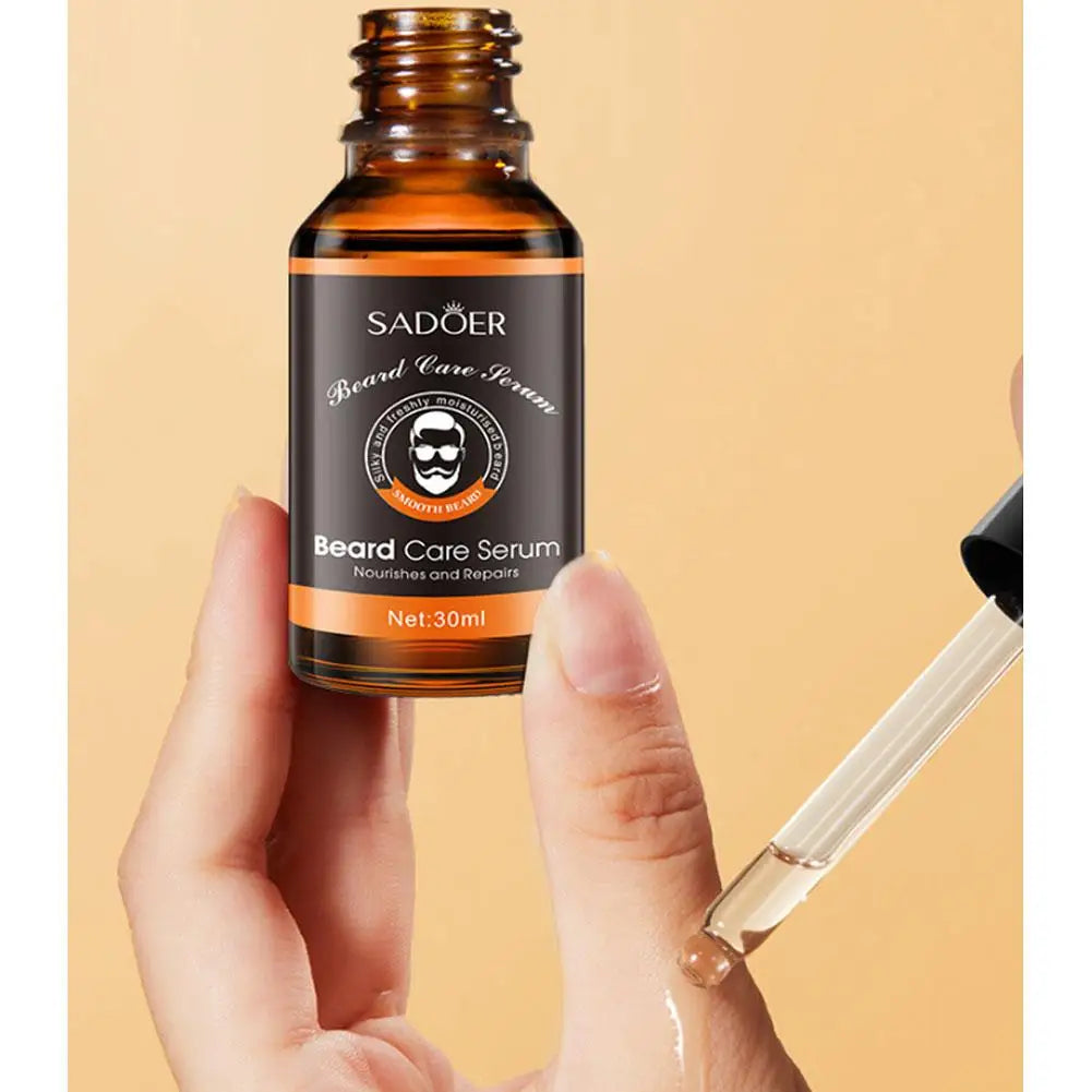 2-Piece Beard Oil Set – Natural & Organic Grooming for Shine, Softness & Strength