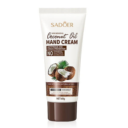 Coconut Hand Cream – Nourishing Care for Dry & Cracked Hands (60g)