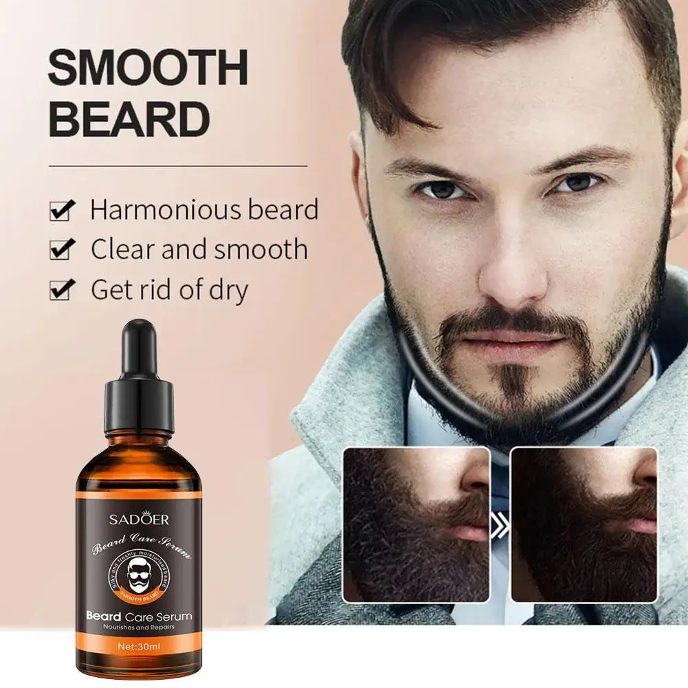 2-Piece Beard Oil Set – Natural & Organic Grooming for Shine, Softness & Strength