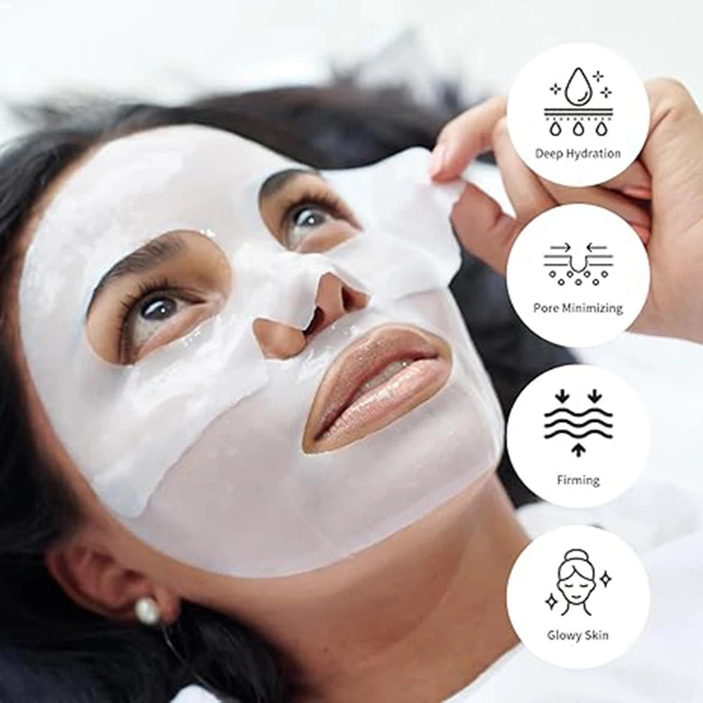 Deep Collagen Lifting Mask – Overnight Firming Face Treatment (5-Pack)
