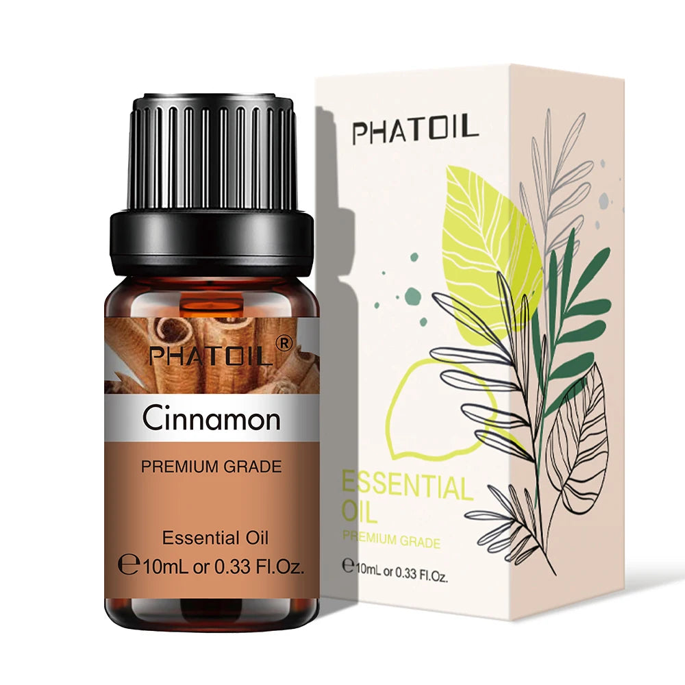 10ml Pure Essential Oils – Lavender, Jasmine & Vanilla for Aromatherapy, Skincare & DIY Use