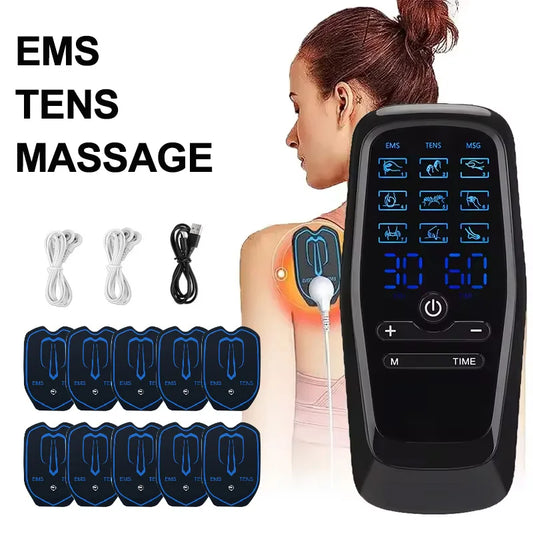 Physiotherapy EMS & TENS Machine – Muscle Stimulator & Digital Body Massager