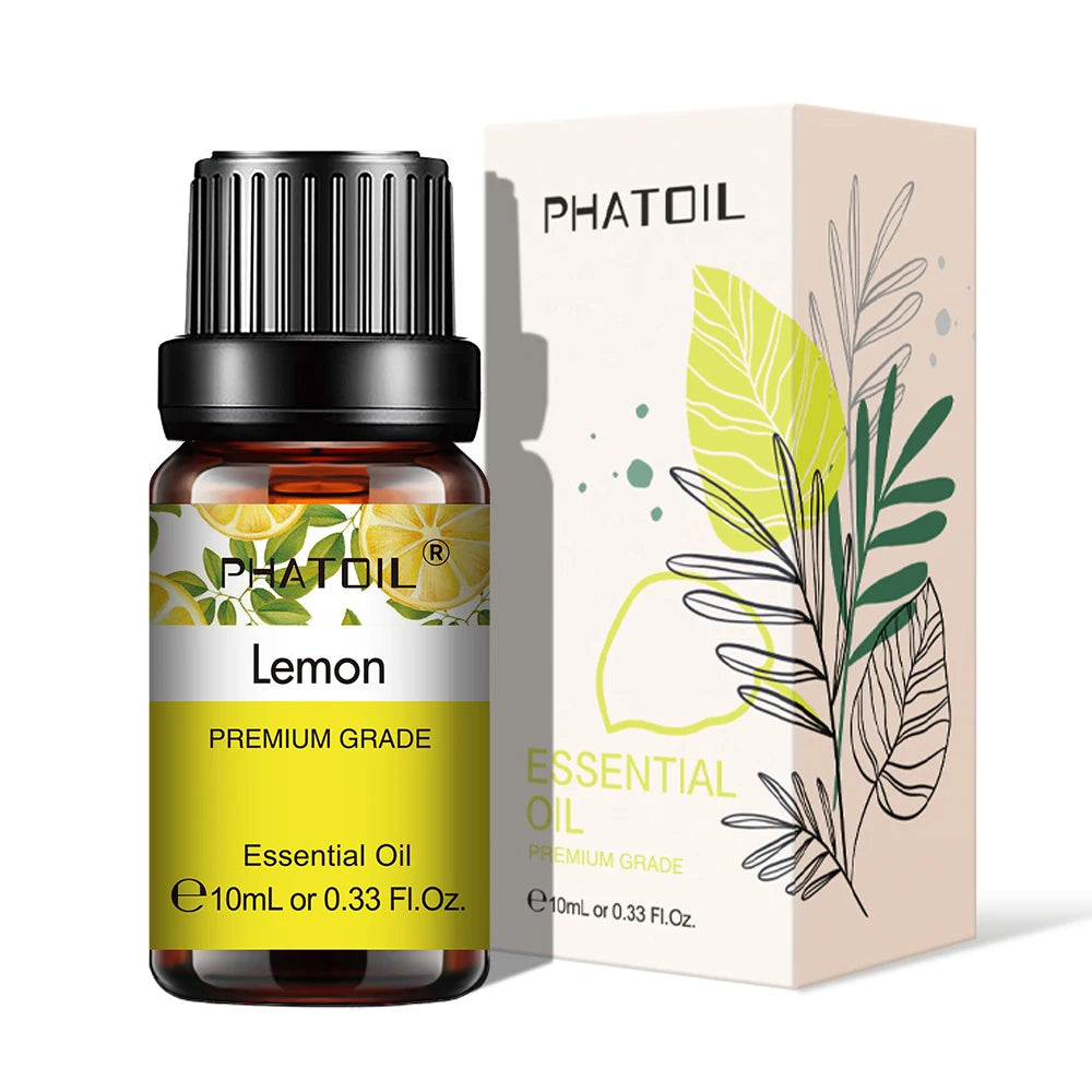 10ml Pure Essential Oils – Lavender, Jasmine & Vanilla for Aromatherapy, Skincare & DIY Use