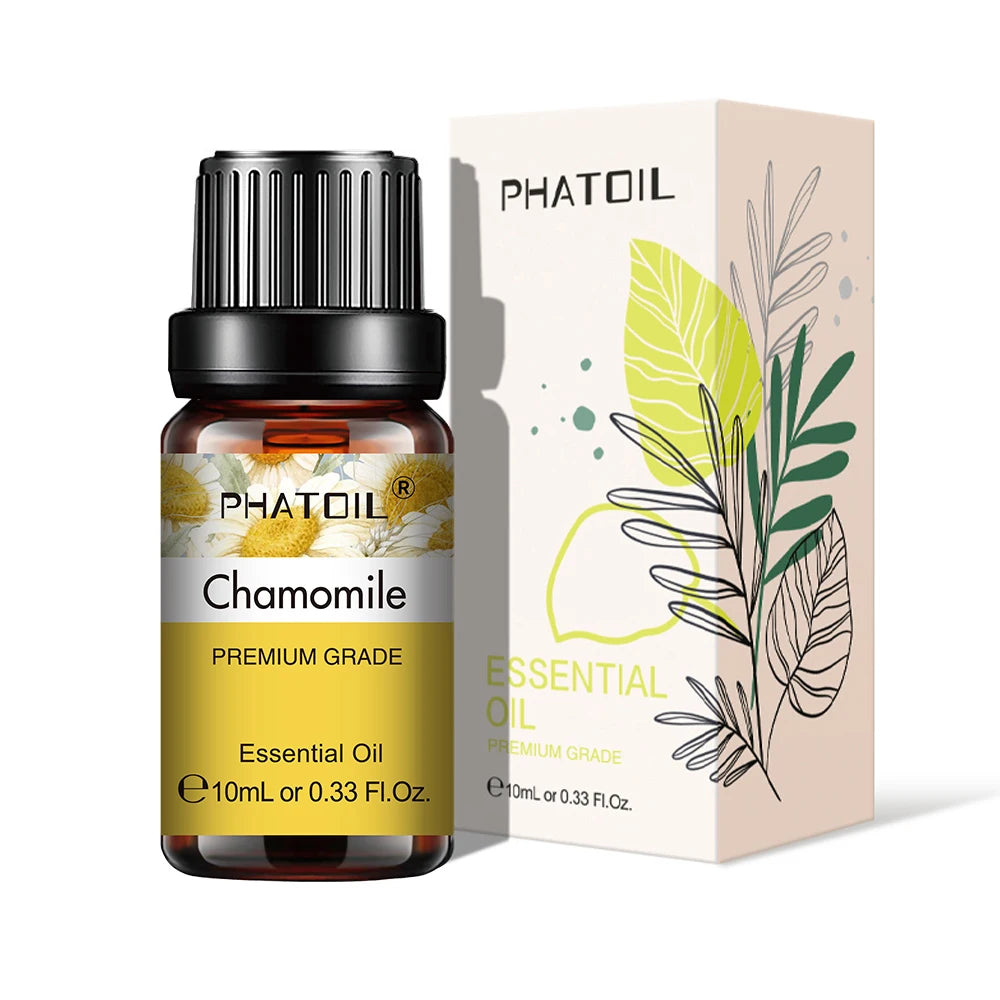 10ml Pure Essential Oils – Lavender, Jasmine & Vanilla for Aromatherapy, Skincare & DIY Use