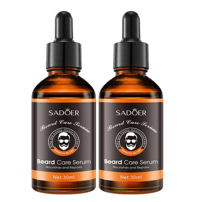 2-Piece Beard Oil Set – Natural & Organic Grooming for Shine, Softness & Strength