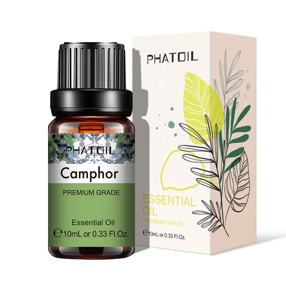 10ml Pure Essential Oils – Lavender, Jasmine & Vanilla for Aromatherapy, Skincare & DIY Use