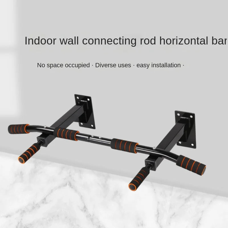 Wall-Mounted Pull-Up Bar with Anti-Slip Pad – Secure Strength Training at Home