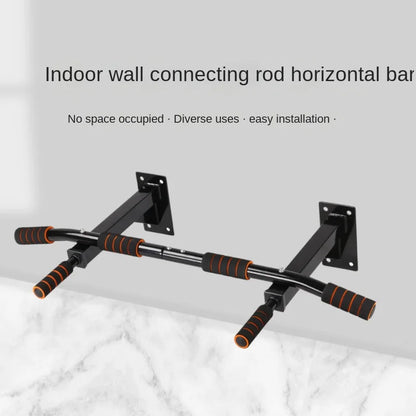 Wall-Mounted Pull-Up Bar with Anti-Slip Pad – Secure Strength Training at Home