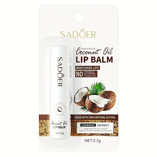 Coconut Lip Balm – Daily Hydration & Nourishment for Smooth, Healthy Lips