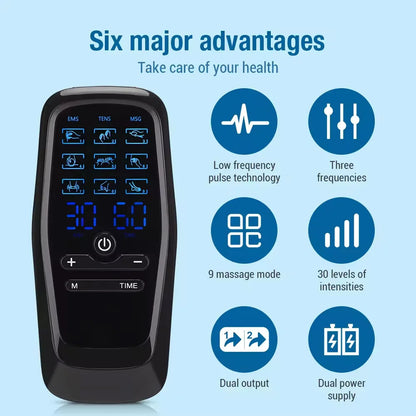 Physiotherapy EMS & TENS Machine – Muscle Stimulator & Digital Body Massager