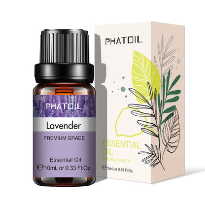 10ml Pure Essential Oils – Lavender, Jasmine & Vanilla for Aromatherapy, Skincare & DIY Use