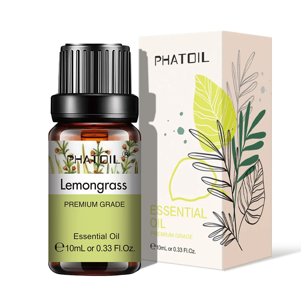 10ml Pure Essential Oils – Lavender, Jasmine & Vanilla for Aromatherapy, Skincare & DIY Use