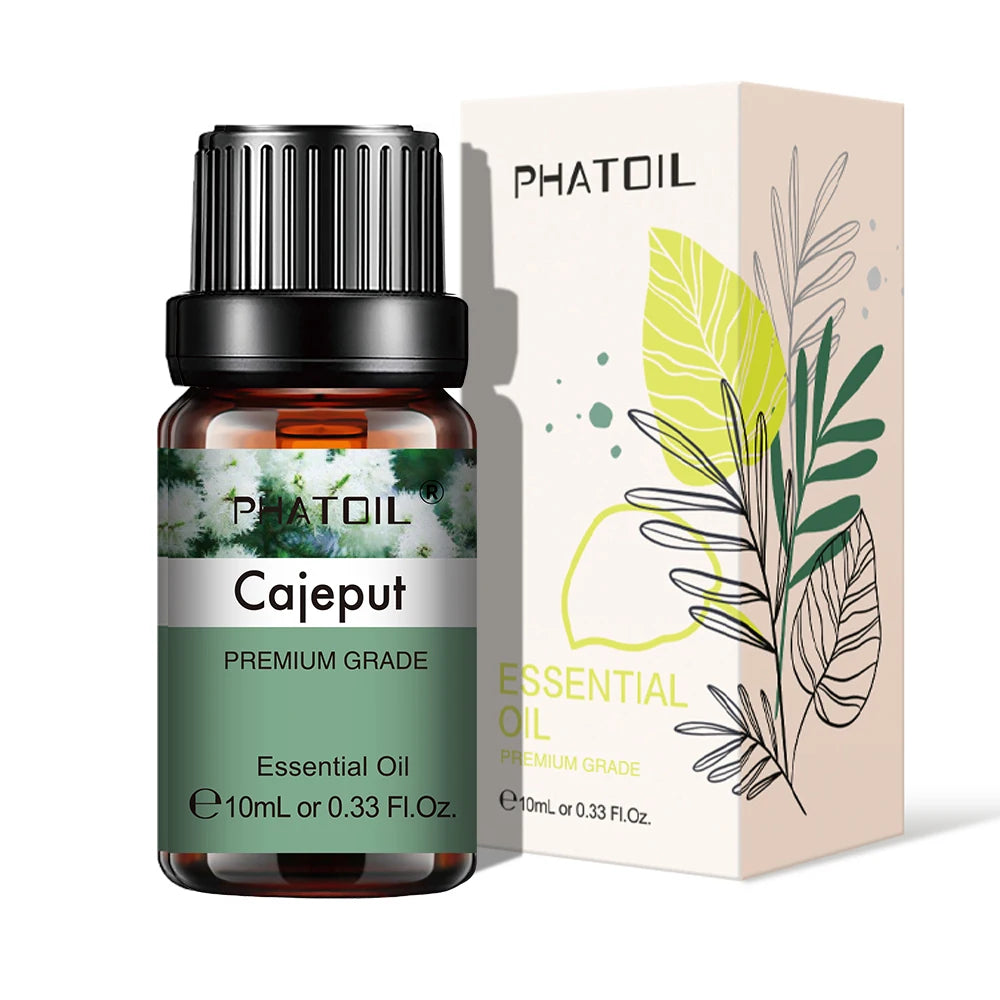 10ml Pure Essential Oils – Lavender, Jasmine & Vanilla for Aromatherapy, Skincare & DIY Use