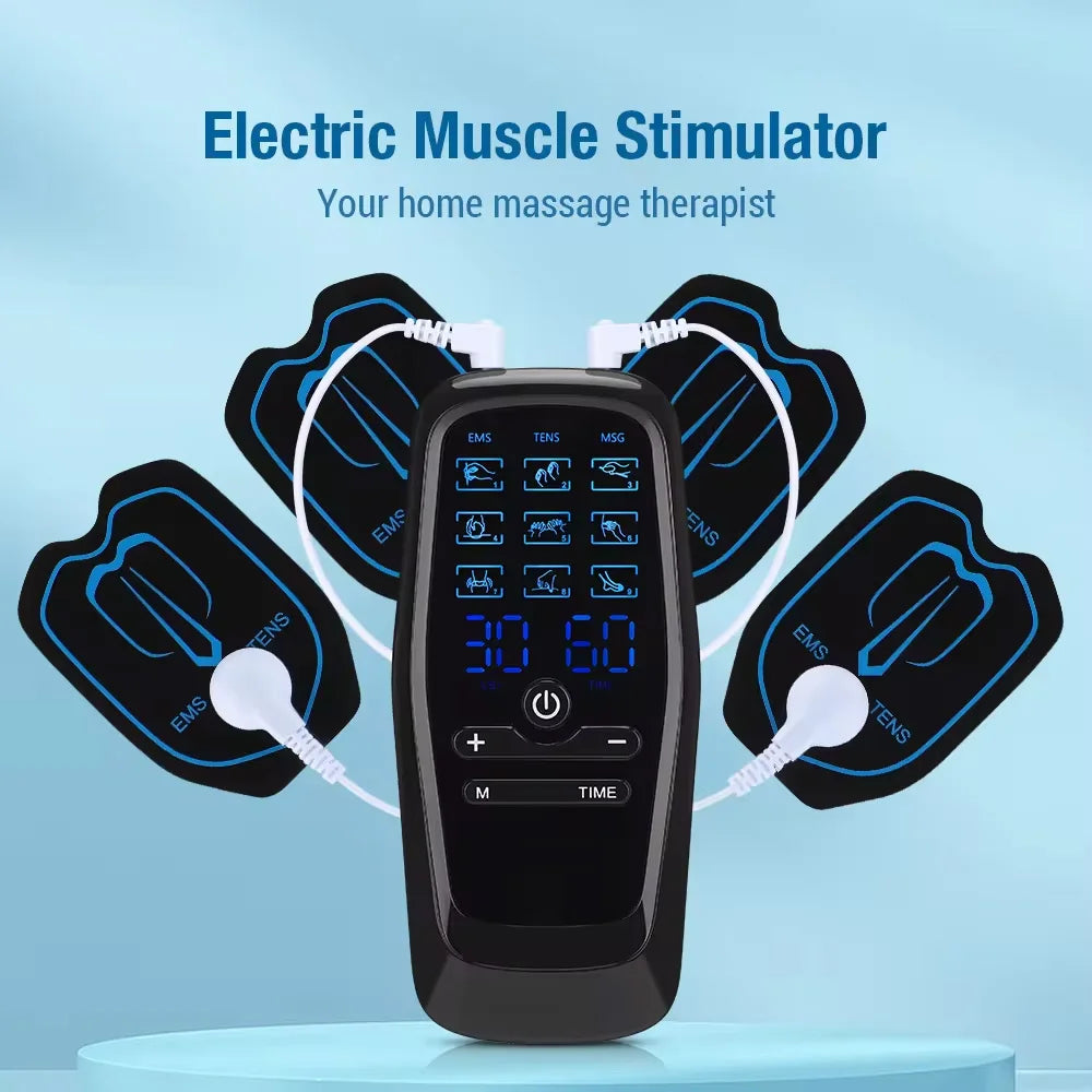 Physiotherapy EMS & TENS Machine – Muscle Stimulator & Digital Body Massager