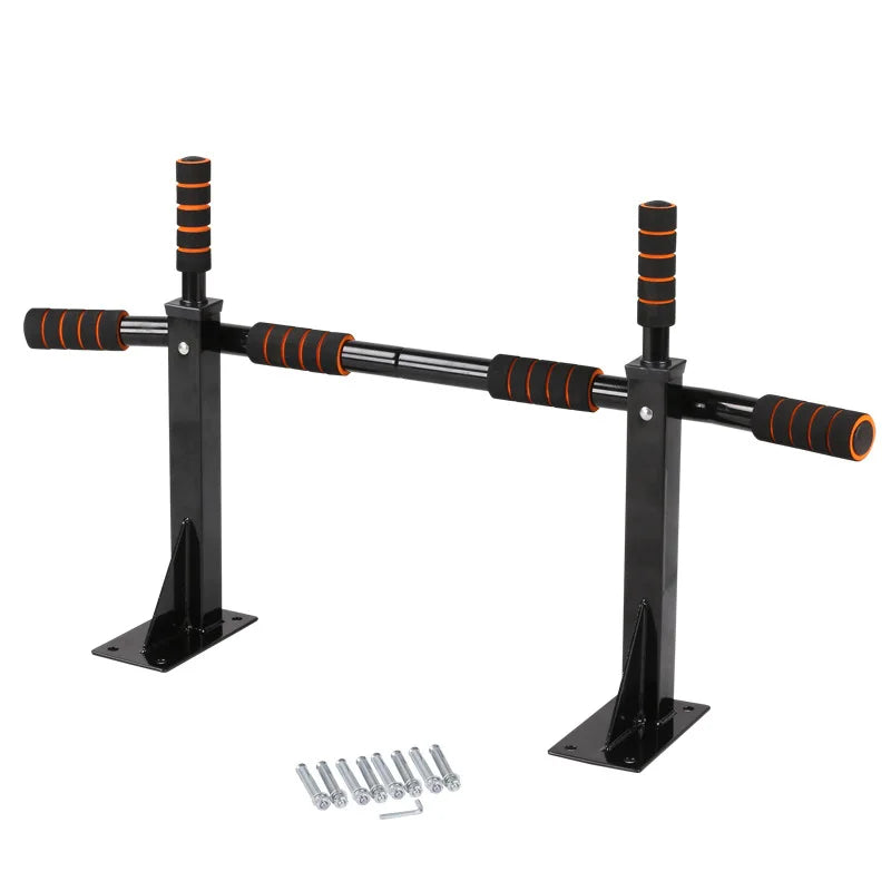 Wall-Mounted Pull-Up Bar with Anti-Slip Pad – Secure Strength Training at Home