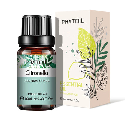10ml Pure Essential Oils – Lavender, Jasmine & Vanilla for Aromatherapy, Skincare & DIY Use
