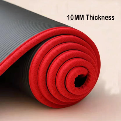 Matte Acupressure Yoga Mat – Thick, Multi-Purpose Exercise mat (10mm)