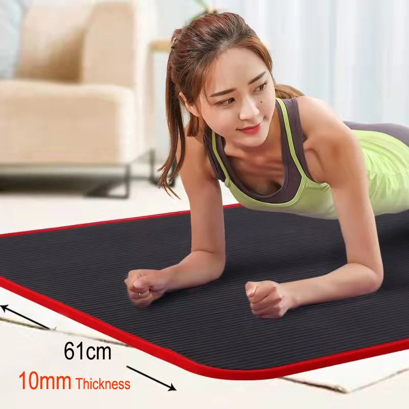 Matte Acupressure Yoga Mat – Thick, Multi-Purpose Exercise mat (10mm)
