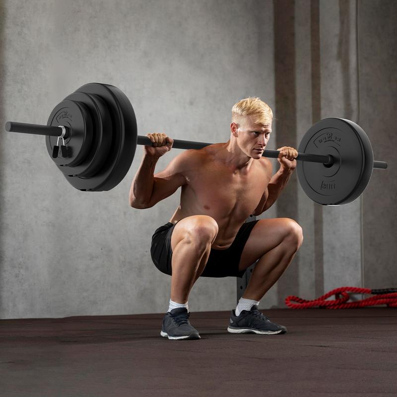 RELIFE REBUILD YOUR LIFE Adjustable Barbell Weight Set – Versatile Home Gym Solution