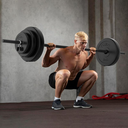 RELIFE REBUILD YOUR LIFE Adjustable Barbell Weight Set – Versatile Home Gym Solution